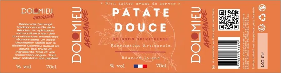 Étiquette Patate Douce